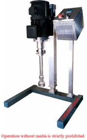 Pilothøy skjærspredning av emulgator